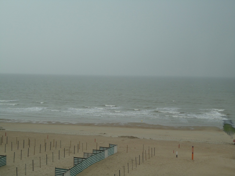 wenduine zee betrokken weer augustus 2011